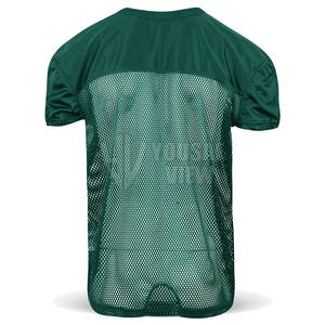 เสื้อเจอร์ซีย์ตาข่ายแห้งเร็วระบายอากาศได้ด้านหน้าโลโก้ที่กำหนดเอง - Product Image 2