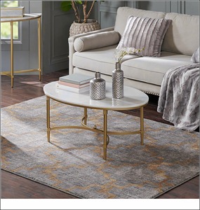 Look somptueux noir et or métal Table basse parfaite pour le salon côté décor utilisation et invité hébergement utilisation en gros de l'Inde - Product Image 5