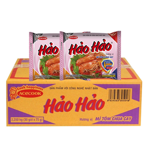 Fideos instantáneos de camarones amargos y picantes Hao, Exportación a granel desde Vietnam - Product Image 4