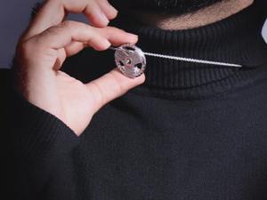 Collar con Colgante de Diamantes de Imitación VVS de Lujo, Estilo Hip Hop, con Diseño de Barra de Plata 925 para Joyería Masculina a Bajo Precio - Product Image 3