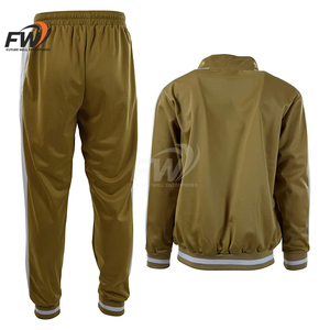 Conjunto Deportivo Personalizado para Niños y Hombres, Chaqueta con Cremallera Sublimada para Fútbol, 100% Poliéster - Product Image 5