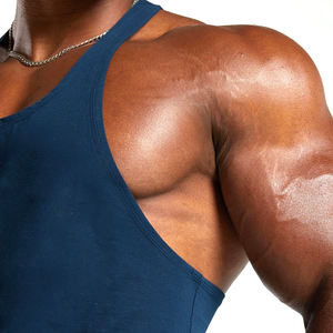 En color naranja de alta calidad a un precio razonable culturismo ligero sin mangas para entrenar levantamiento de pesas Stringers - Product Image 6