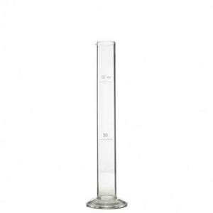 High Quality Borosil <b>Glass</b> Nessler <b>Cylinder</b> Graduated Color Comparison Optical Plane Base Essential Educational Supply - Product Image 1