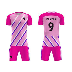 Conjunto de camisetas de fútbol personalizadas de alta calidad al por mayor, uniforme de fútbol original con impresión por sublimación para adultos - Product Image 1