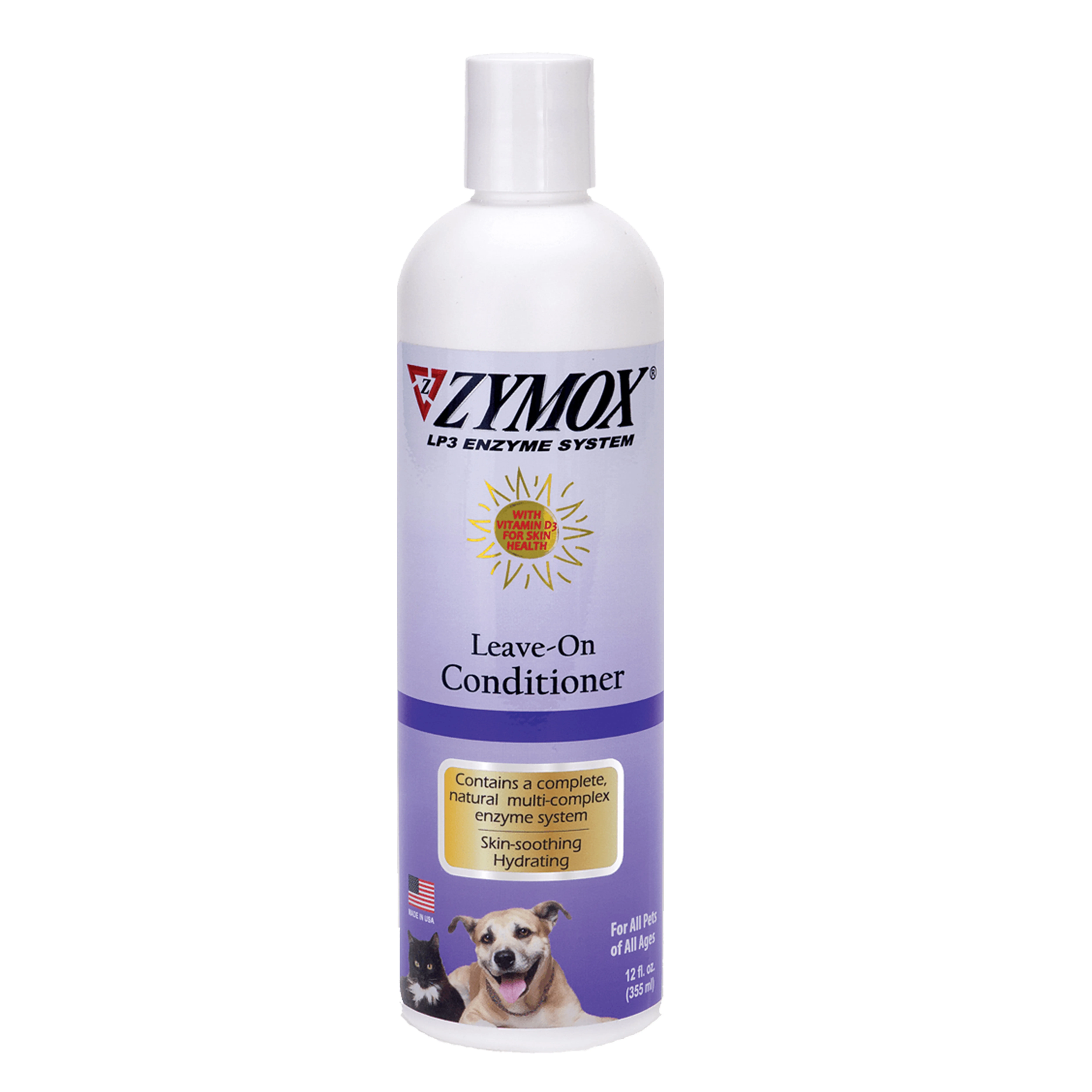 Zymox Enzymatic Dog   Cat Leave-on Conditioner for Eczema Hot Spots Soothing Grooming Care Dermatitis Allergies Itchy Skin