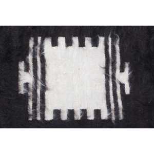 4x5.6 ft Turkish Rug, Accent Vintage Rug, <b>Brown</b> Patchwork Rug - Product Image 4