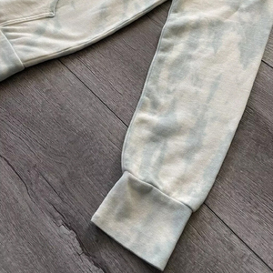Sweat à capuche en molleton respirant de haute qualité sans cordon, délavé à l'acide, pour homme, coupe régulière, 220 g/m², collection hiver, design enzymatique - Product Image 3