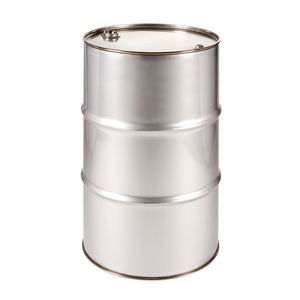 ถังเหล็กสแตนเลสฝาปิดฝาปิด210L 200ลิตรถังเหล็กสแตนเลสสตีลบาร์เรลโลหะที่เก็บน้ำผึ้งสารเคมี - Product Image 1