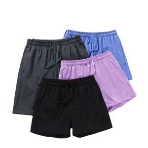 กางเกงขาสั้นผ้าฝ้ายโพลีเอสเตอร์สำหรับผู้ชายกางเกงขาสั้นสำหรับฟิตเนสวิ่งออกกำลังกายในยิมดีไซน์ใหม่ - Product Image 5