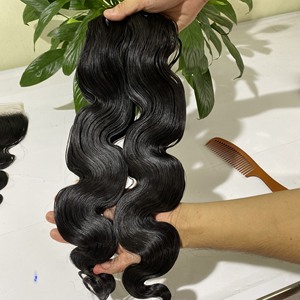 Extensiones de pelo brasileño de grado 12A, venta al por mayor, cabello Virgen sin procesar, ondulado, barato - Product Image 2