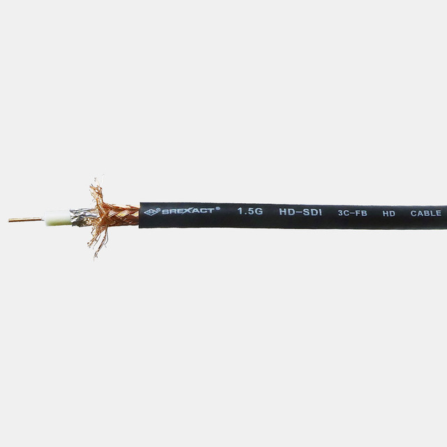 1.5G HD-SDI XLR Coaxial Cable with PVC Jacket and Aluminum Foil + Braid Shielding