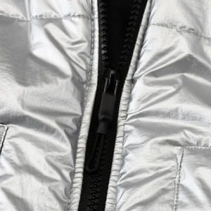 Autumn Winter Men's Cotton-Padded Jacket <b>Coat</b> Top Blouse with Zip Pocket Leisure Oversized Parka with Hat Made from Canvas - Product Image 4