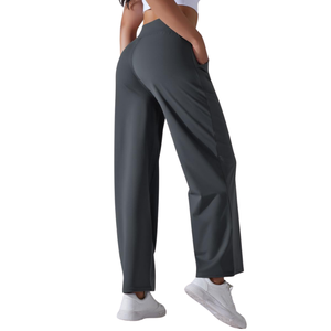 Pantalones Deportivos de Cintura Alta para Mujer, Estilo Hip Hop, Transpirables, para Correr, Casuales, para Invierno, para Deportes - Product Image 4