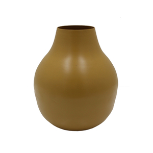 Venta al por mayor, vajilla a granel, florero decorativo de metal de hierro, acabado rojo para el hogar y la decoración de la boda, jarrón de metal - Product Image 4