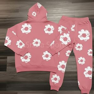 Survêtement en denim surdimensionné pour homme, sur mesure, imprimé multicolore, vêtements d'hiver, nouveau design, survêtements pour homme - Product Image 2