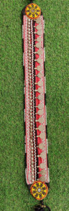 Cinturón Vintage indio hecho a mano, cinturón Banjara bordado para mujer, cinturón gitano Hippie colorido con nudo en la cintura para mujer, cinturón de danza del vientre - Product Image 4