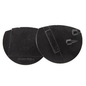 Disco de molienda de cambio rápido de 3 pulgadas de grado contratista, dos 1/4 segmentos de PCD, agente de unión de metales, muelas abrasivas de alto rendimiento - Product Image 3