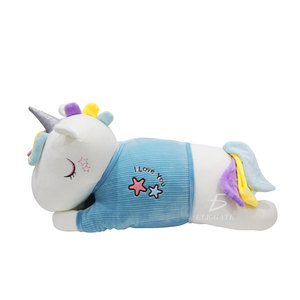 Unicornio de Peluche Arcoíris de 26 cm, Juguete Suave para Cuarto de Niños o Guardería - Product Image 3