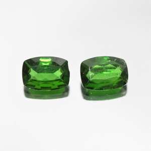 Top Grade Green Chrome Diopside Gemstone Cushion Shape Faceted Shape <b>Custom</b> Jewelry Loose Gemstone Certified Birthstone Bulk OEM - Product Image 1