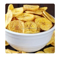 Chips de Plátano Crujientes Mekong al por Mayor, Rodajas de Plátano Secas Horneadas, Snacks Dulces Nutritivos, Textura Dura y Crujiente, Vietnam, 5 kg