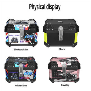 Top Case Moto PP 36L Étanche, Coffre Arrière Haute Résistance, Démontage Rapide, Garantie 1 An - Product Image 6