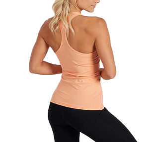 Camiseta sin mangas transpirable personalizada para mujer, último diseño, espalda cruzada, verano, sin mangas, entrenamiento de gimnasio, talla lisa en blanco de EE. UU. a la venta - Product Image 6