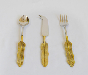 Premium Fantaisie Moderne De Luxe Offre Spéciale Vintage En Laiton Couverts Ensemble Émail Indien Décoratif À La Main Couverts Ensemble S. Acier - Product Image 6