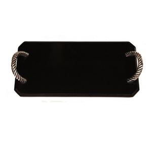 Style unique Forme arrondie Maison Hôtel Dîner Table Décoration Salver Forme arrondie Plateaux de service en métal - Product Image 3