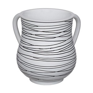 <strong>Twin</strong> Handle Hand <strong>Wash</strong> Cup Made of Poly Resin for Daily Washing Use on Bathroom Vanity or Sink Shelf - Product Image 3