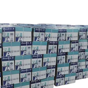 Venta al por mayor de alta calidad 70/75/80GSM A3 A4 tamaño Impresión de oficina papelería escolar papel de copia doble un papel A4