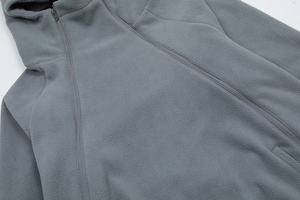 Sudadera con Capucha Ninja Personalizada al por Mayor, Unisex, de Invierno, de Franela, con Doble Cremallera, Gruesa, con Impresión Digital, Impermeable y Transpirable - Product Image 5
