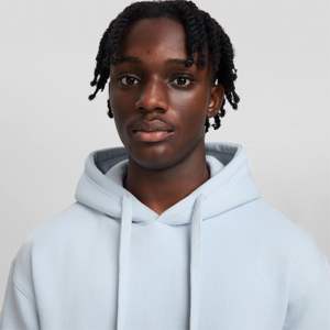 2024 Wholesale Luxury Oversized 100% Cotton Men's Hoodie 430gsm Cropped French Terry Heavyweight Embroidered Winter <b>Jacket</b> - Product Image 4