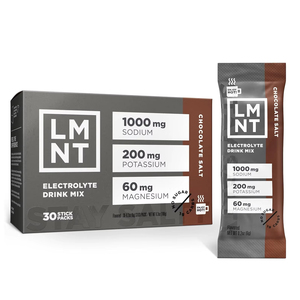 LMNT <b>Zero</b> <b>Sugar</b> Hot Chocolate or Coffee Mixer - Chocolate Salt | Drink Mix | 30-Count - Product Image 1