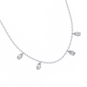 18K Gold Lab Grown Diamond <b>Necklace</b> for Women Beautiful Accessory - Product Image 2