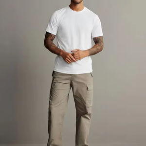 Modern Streetwear T Shirt for Men Supplier Custom Fashion Apparel Comfortable Fit for Gym Lounge <b>Travel</b> Daily Use Bulk - Product Image 1