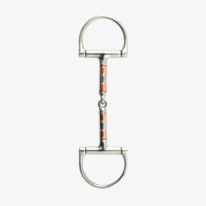 Embouchure de bride en acier inoxydable avec logo personnalisé et embout en cuivre, équipement d'équitation durable, embouchures de bride en acier inoxydable - Product Image 2