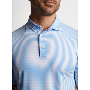 เสื้อโปโลผู้ชายผ้าฝ้ายถักโพลีเอสเตอร์เสื้อโปโลปักโลโก้ได้ตามต้องการ - Product Image 3