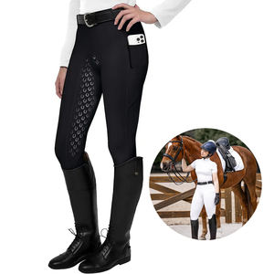 Obtenez des jodhpurs et des culottes d'équitation pour femmes sur mesure en gros, obtenez des leggings sur mesure avec poche conçus pour le confort et la flexibilité - Product Image 2