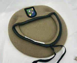 Boina Francesa Personalizada de Moda Casual Bordada en Lana 100% de Alta Calidad, Gorra Táctica para Grupos de Fuerzas Especiales, Sombrero para Exteriores para las Cuatro Estaciones - Product Image 2