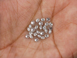 Piedras Preciosas de Moissanita Redondas Sueltas de Alta Calidad de 3 mm a 7 mm, Blancas Naturales, Creadas en Laboratorio para la Fabricación de Joyas al por Mayor - Product Image 2