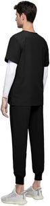 Uniforme médico Tela duradera Ligero Fácil cuidado Cuello en V Traje de fregado Enfermera profesional Doctor - Product Image 3