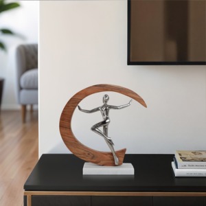 Objeto de mesa de escultura de alta calidad de moda Premium, pieza de declaración creativa para estante de escritorio de oficina o mesa - Product Image 6