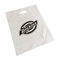 Sacs de marchandises Sacs de boutique en plastique pour petites entreprises Sacs à provisions en plastique au détail Logo personnalisé Wi
