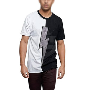 Camisetas de Hombre con Pedrería, Diseño Nuevo para Uso en Exteriores, Estilo Casual Holgado, 220 Gramos, Transpirable, Ecológico, Secado Rápido, Venta al Por Mayor - Product Image 1