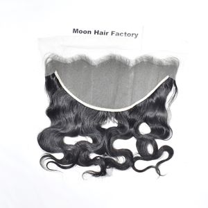 Moon Hair & Factory, fabricante de cabello humano Remy indio genuino, proveedor mayorista de cabello humano con ondas corporales frontales del principal exportador - Product Image 2