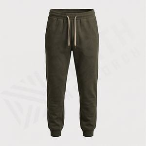 Pantalon de jogging respirant de haute qualité à séchage rapide, logo personnalisé, impression en relief, survêtement, taille plus, bas de sport, entraînement en salle de sport - Product Image 1