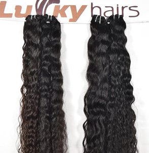 Extensiones de cabello humano natural de trama doble, máquina virgen de grado 8A, peluca de paquetes rizados vietnamitas de onda profunda suelta sin procesar - Product Image 5