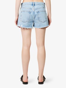 กางเกงยีนส์ขาสั้นเอวกลางสไตล์ลำลองสำหรับผู้หญิง ดีไซน์ขาดๆ เท่ๆ แบบ Boyfriend เหมาะสำหรับใส่ในฤดูร้อน สวมใส่สบาย - Product Image 5