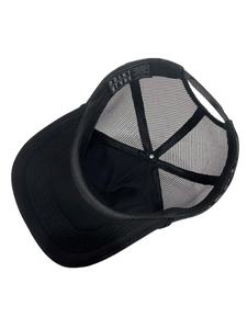 Sombreros de camionero de espuma con bordado 2D personalizado, gorras de camionero de color negro con cuerda trasera sólida, 5 paneles de gorros deportivos de espuma - Product Image 4