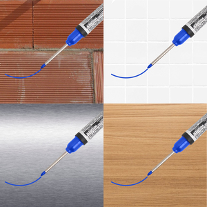 ปากกาเมจิกหัวยาวสีน้ำเงิน - Product Image 3